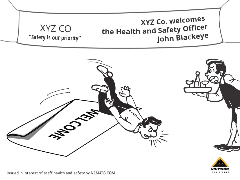 ENTRANCE MATS AND TRIP HAZARDS: DON’T GET FLOORED BY A CHEAP MAT. LITERALLY.