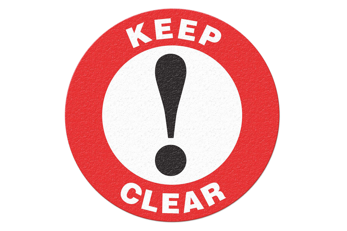 Non-Slip Safety Tread Floor Stickers